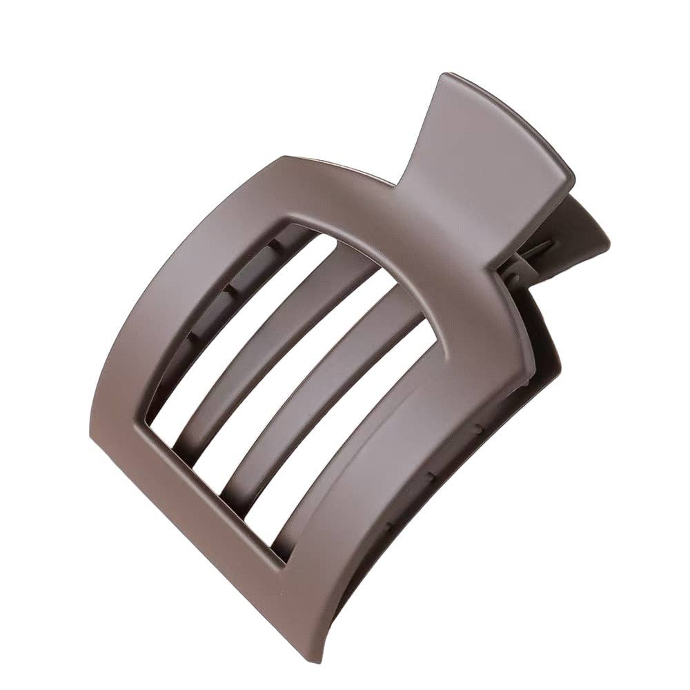 TikTok Trending Flat Large Hair Claw Clips Assorted Colors