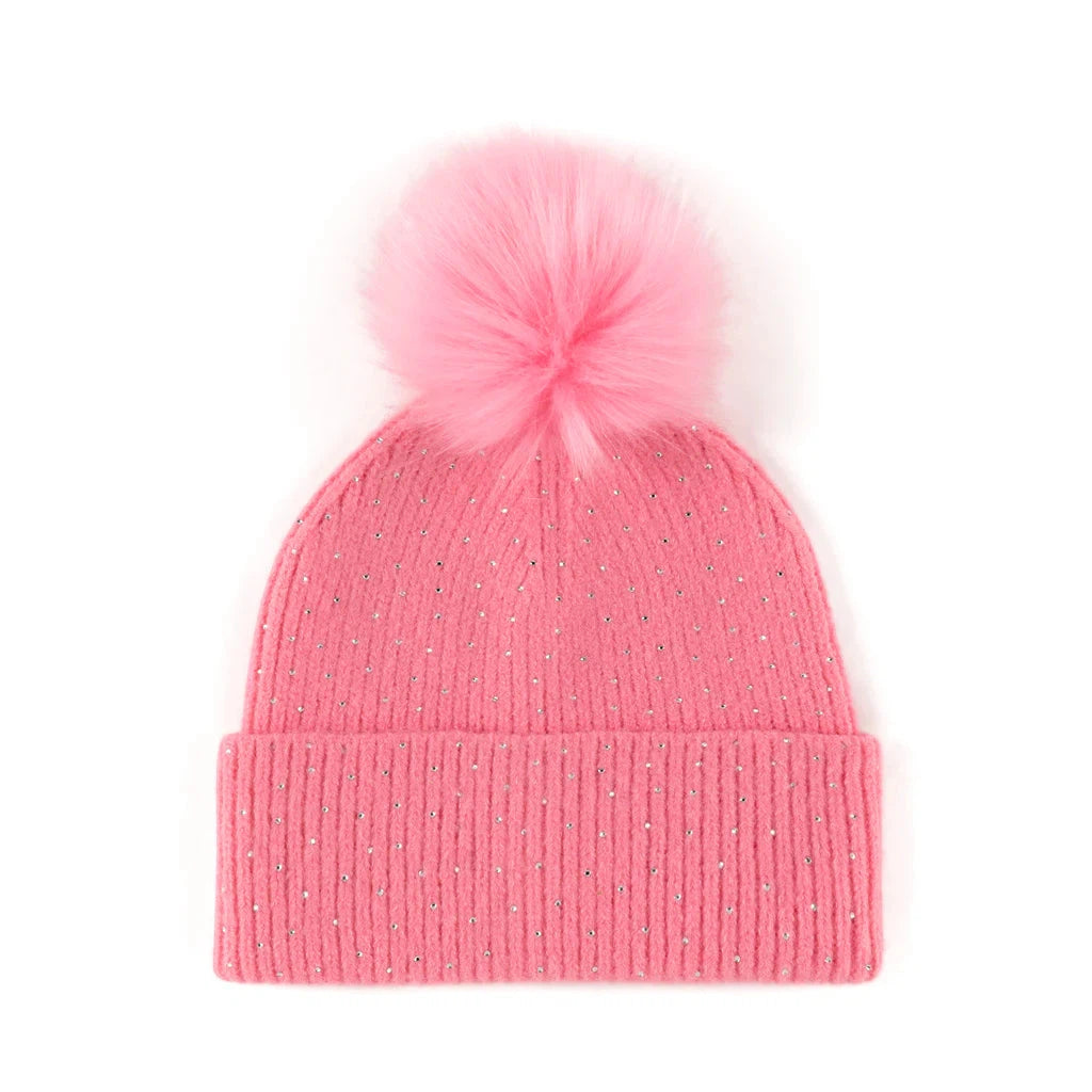 Shiraleah Natalia Beanie, Pink