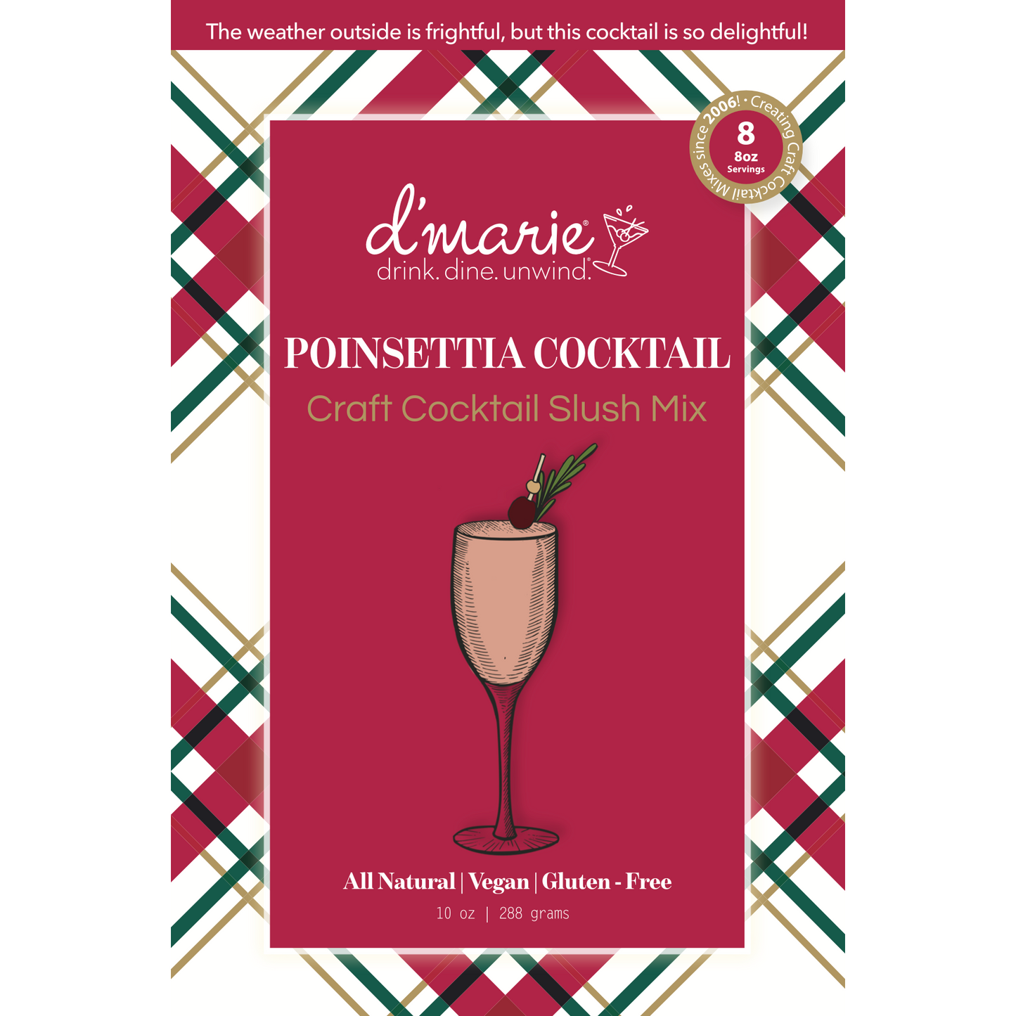 Poinsettia 10oz