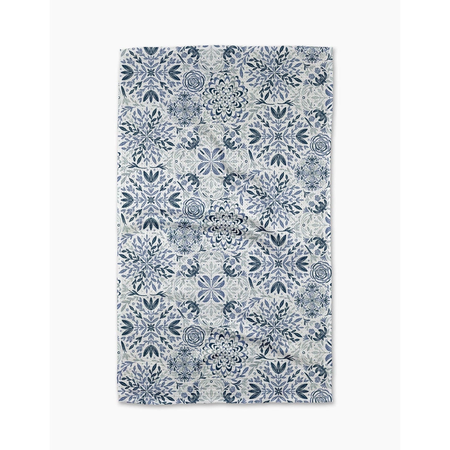 Floral Medallions Tea Towel