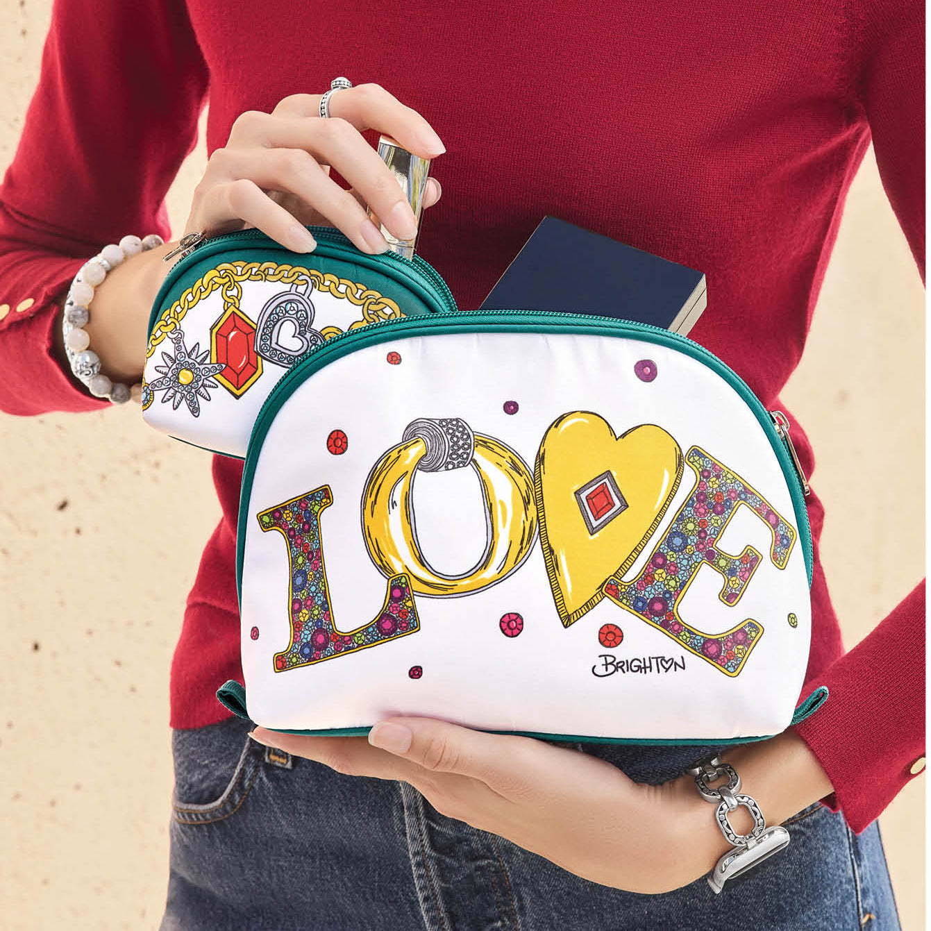 Charmed Love 2 Piece Cosmetic Set