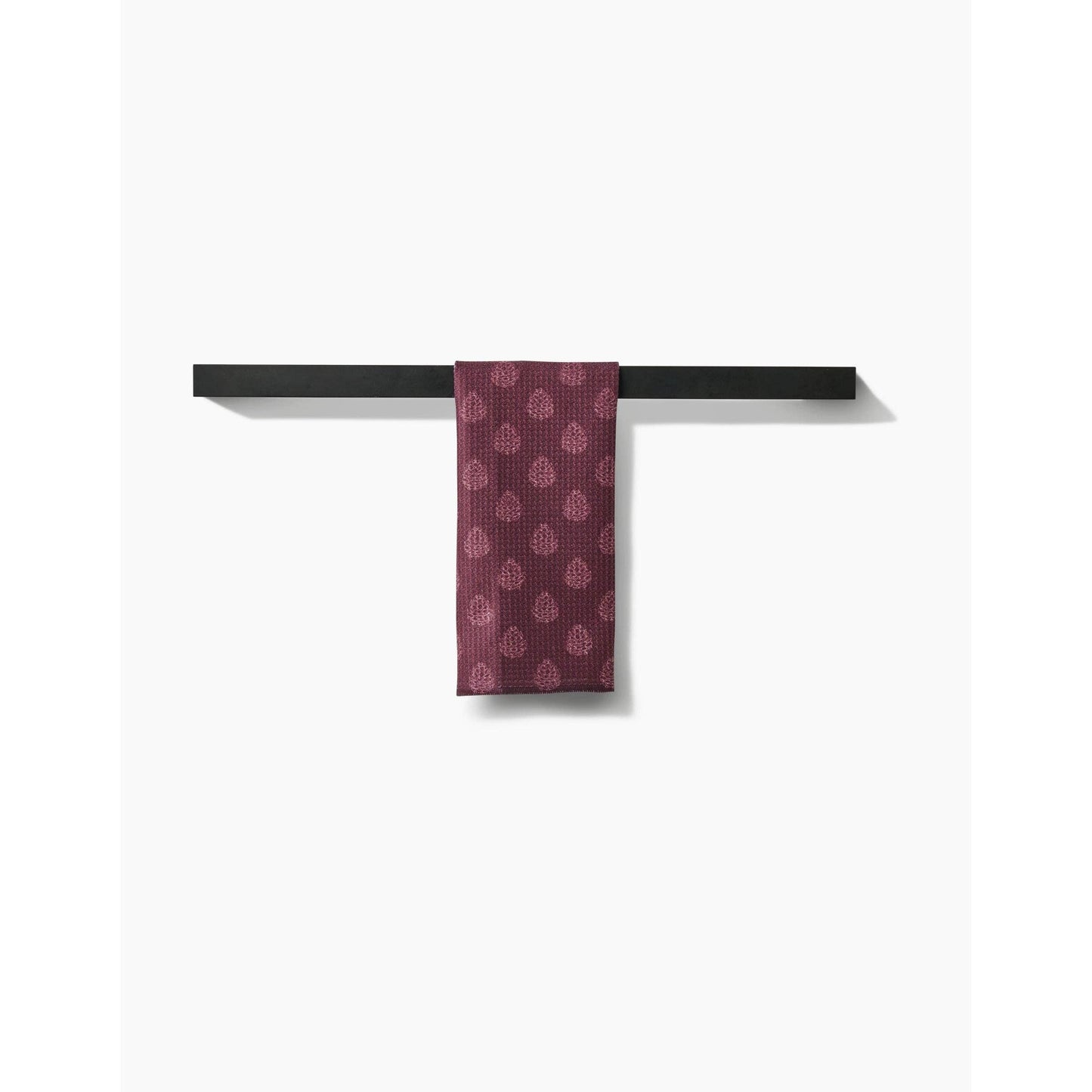 Autry Maroon Bar Towel