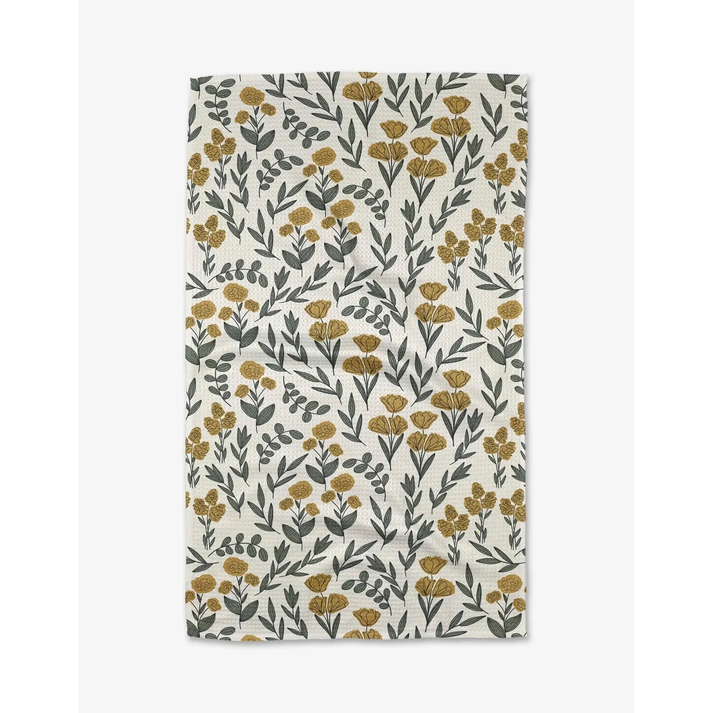 Charolette Yellow Tea Towel