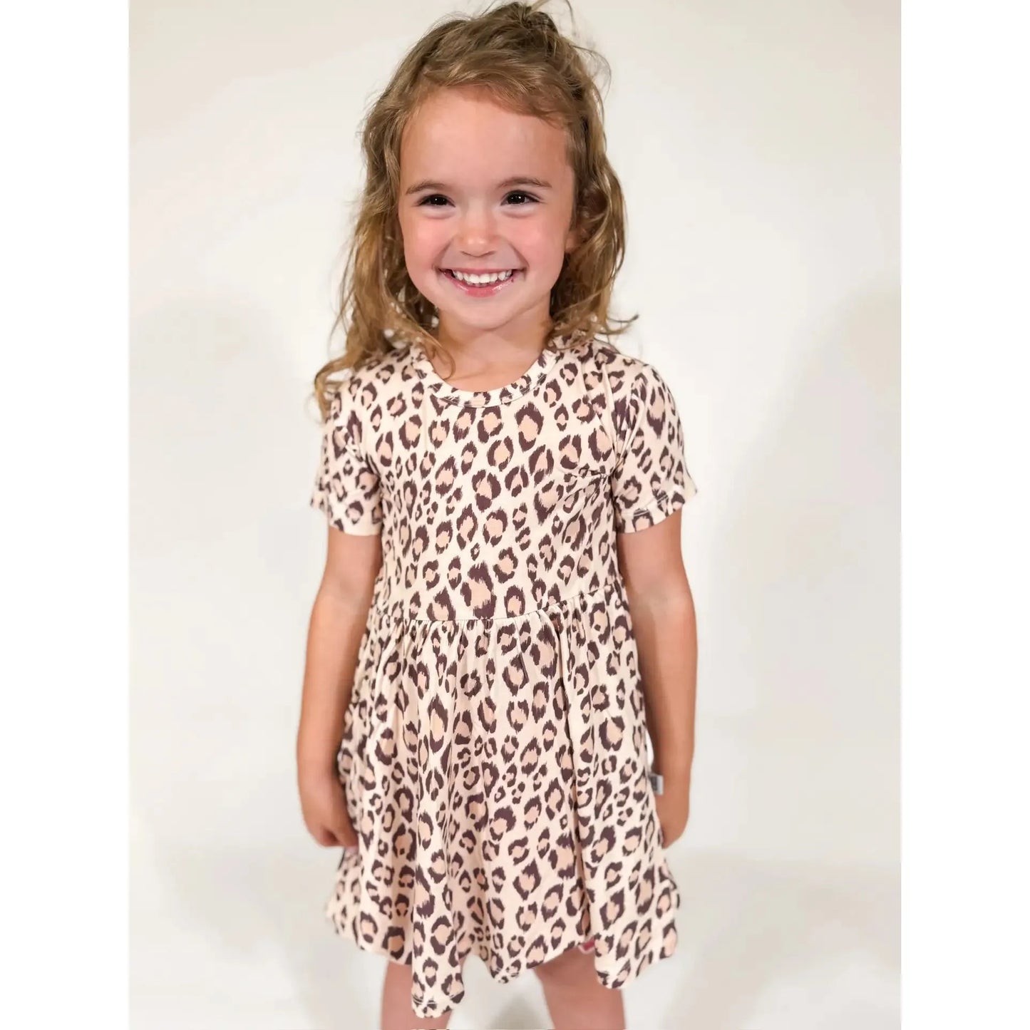 3/4 Sleeve Dress - Holiday Bows