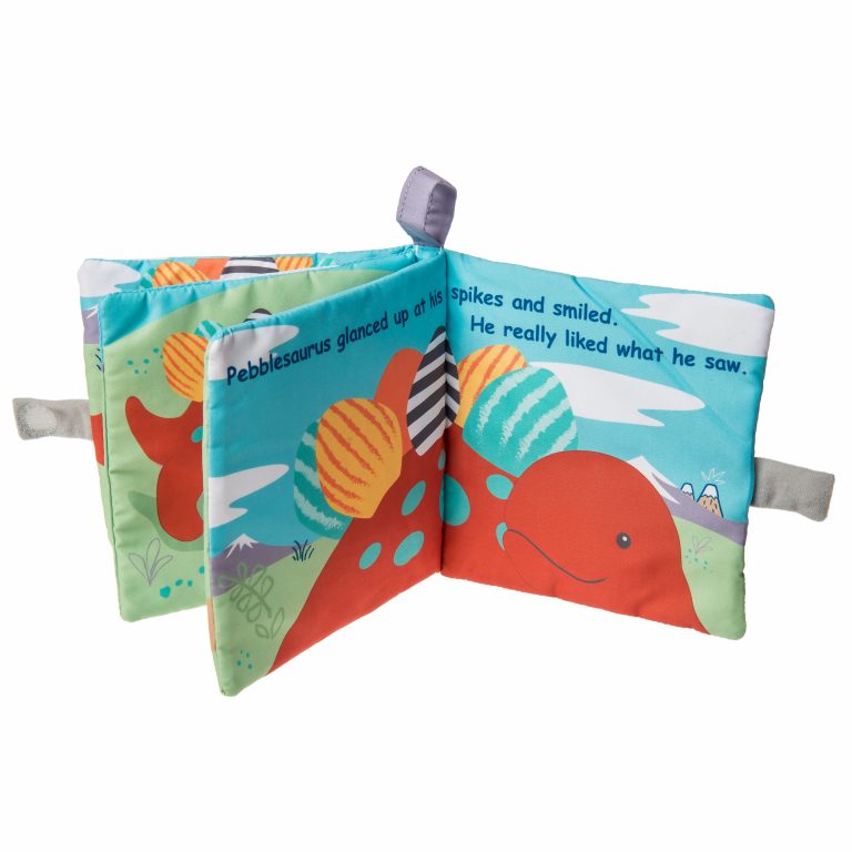 Pebblesaurus Soft Book – 6×6″