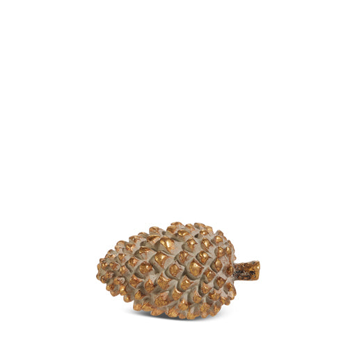 4.5" Gilded Pinecone