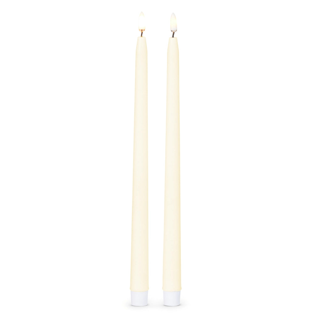 12.5" Ivory Taper Candles