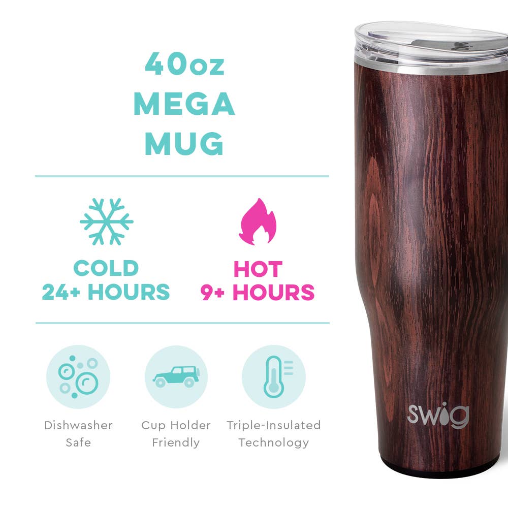 Bourbon Barrel Mega Mug (40oz)