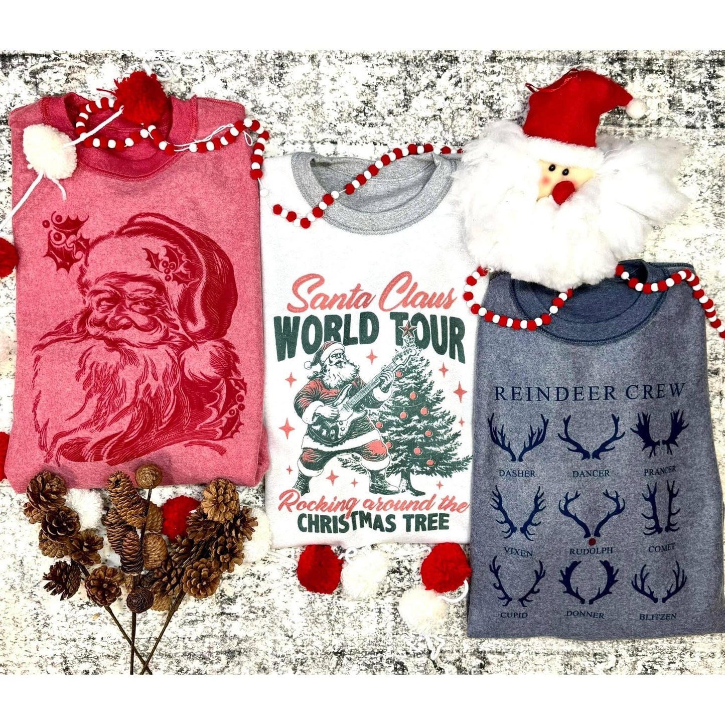 Santa Inside out Christmas Sweatshirt