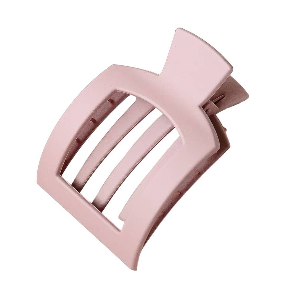 TikTok Trending Flat Large Hair Claw Clips Assorted Colors