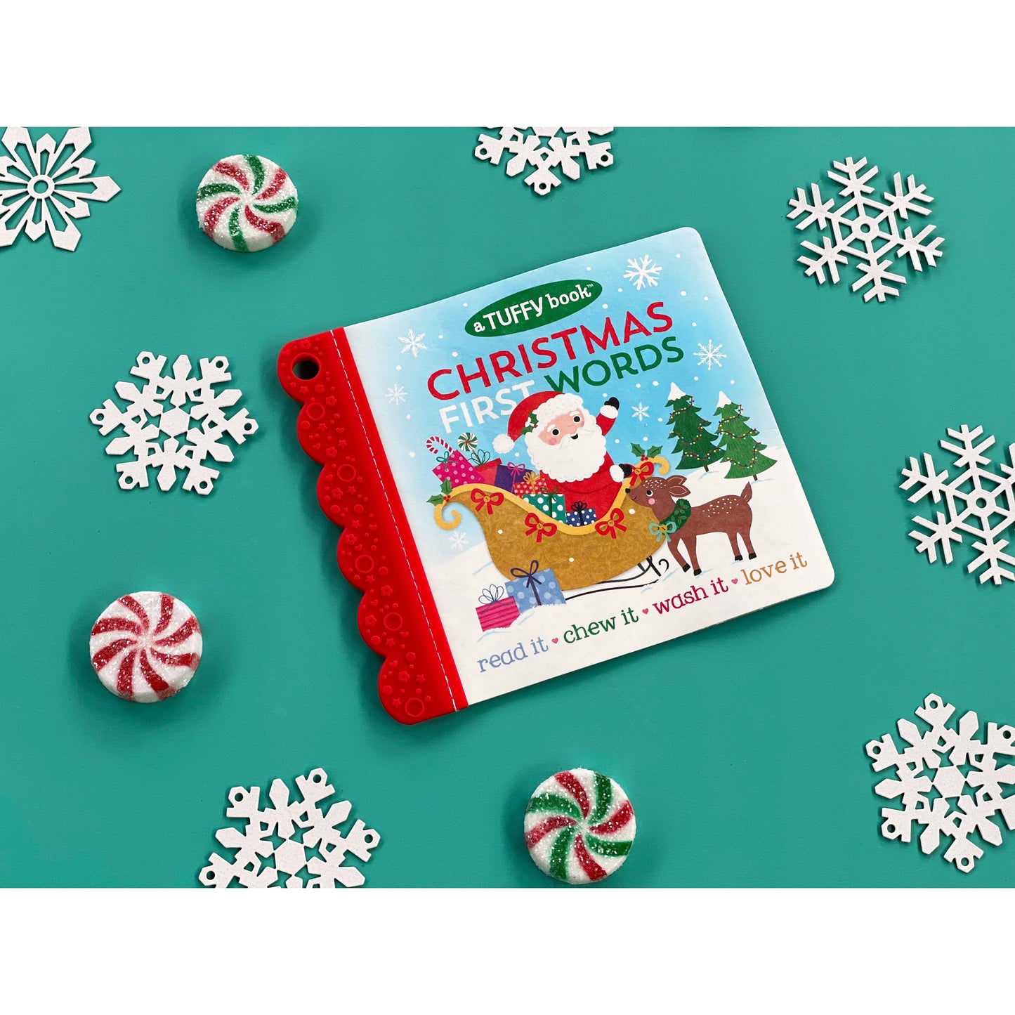 Christmas First Words (Tuffy Teether Indestructible Book)