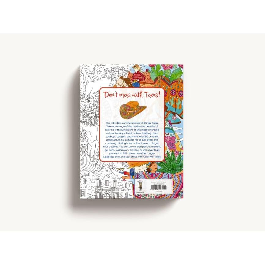 Color Me Texas: A Lone Star State Coloring Book (Color Me Coloring Books)