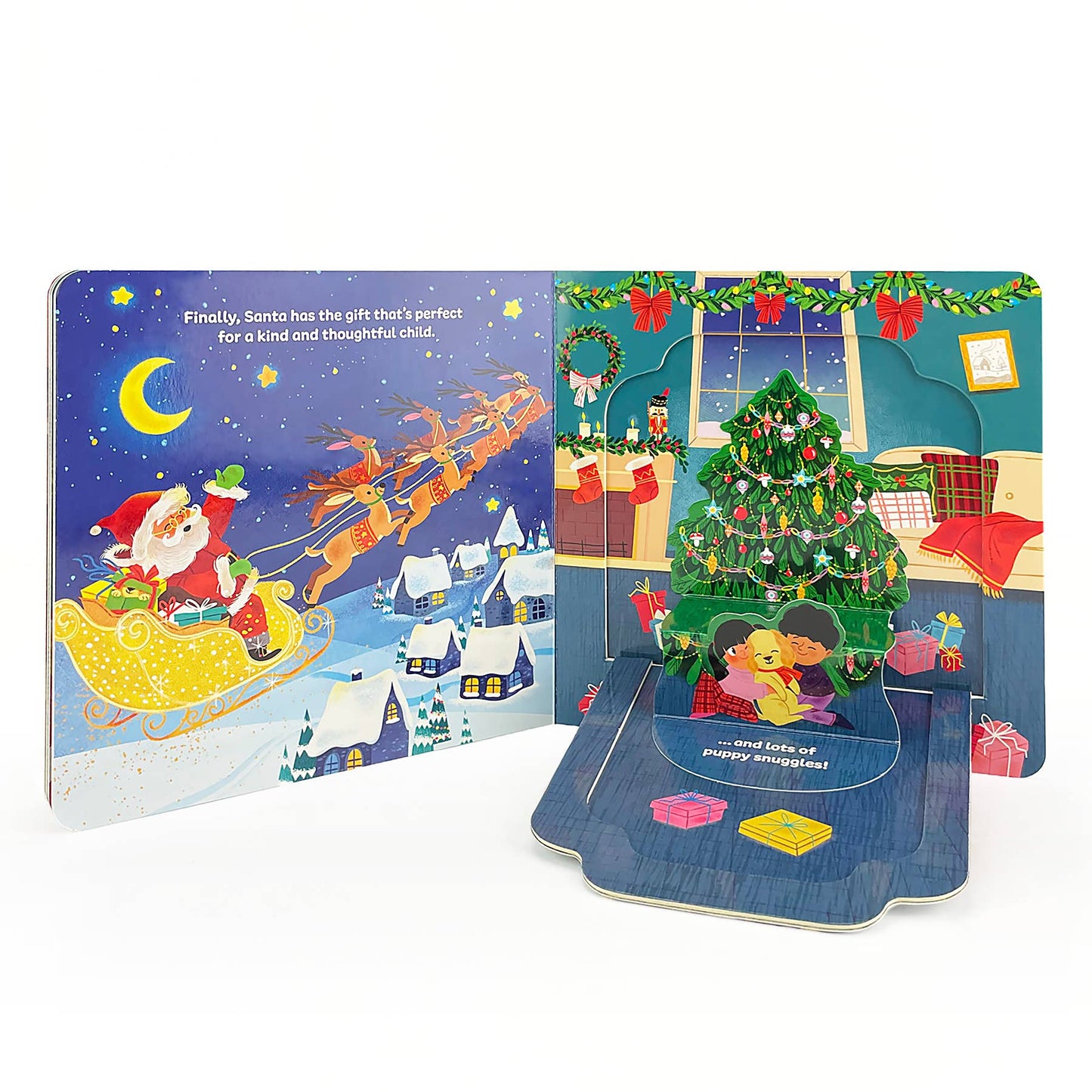 Santa's Special Christmas Gift Lift-a-Flap Board Book
