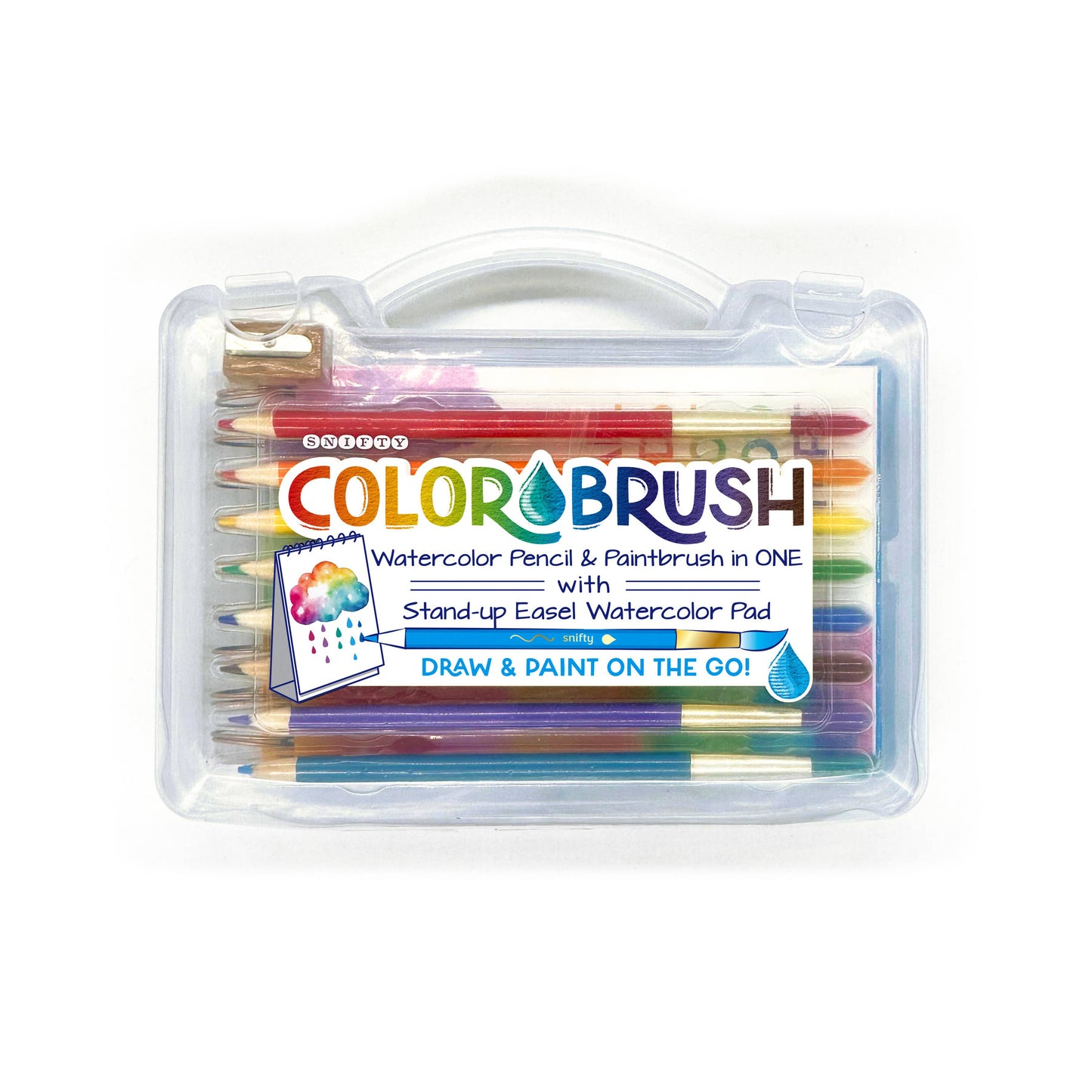 COLORBRUSH ON THE GO - watercolor
pencil/paintbrush kit