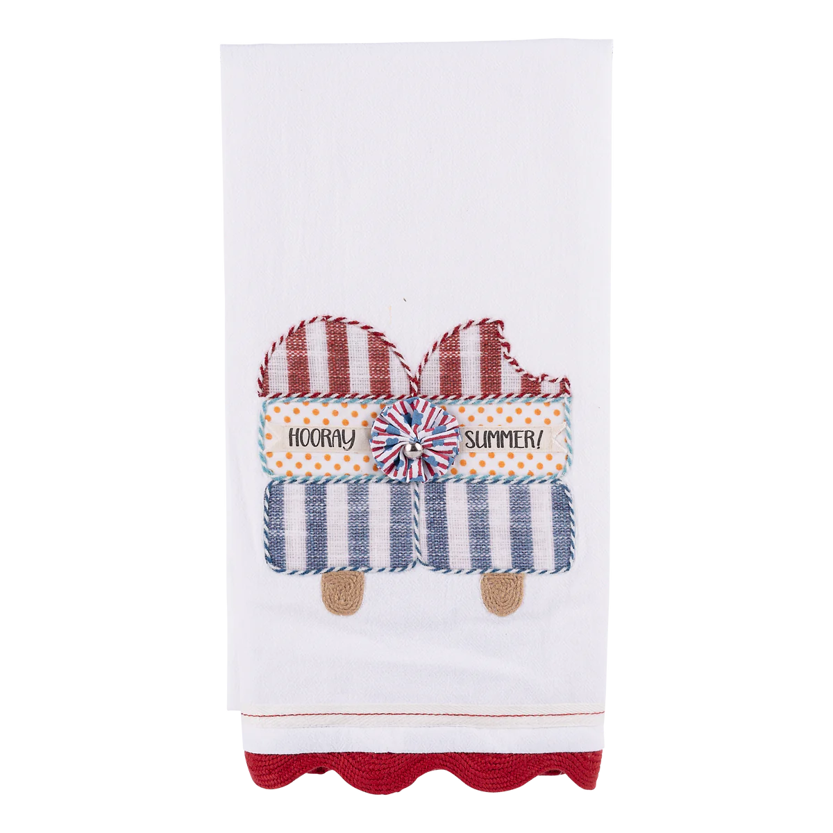 Hooray Summer Popsicles Tea Towel