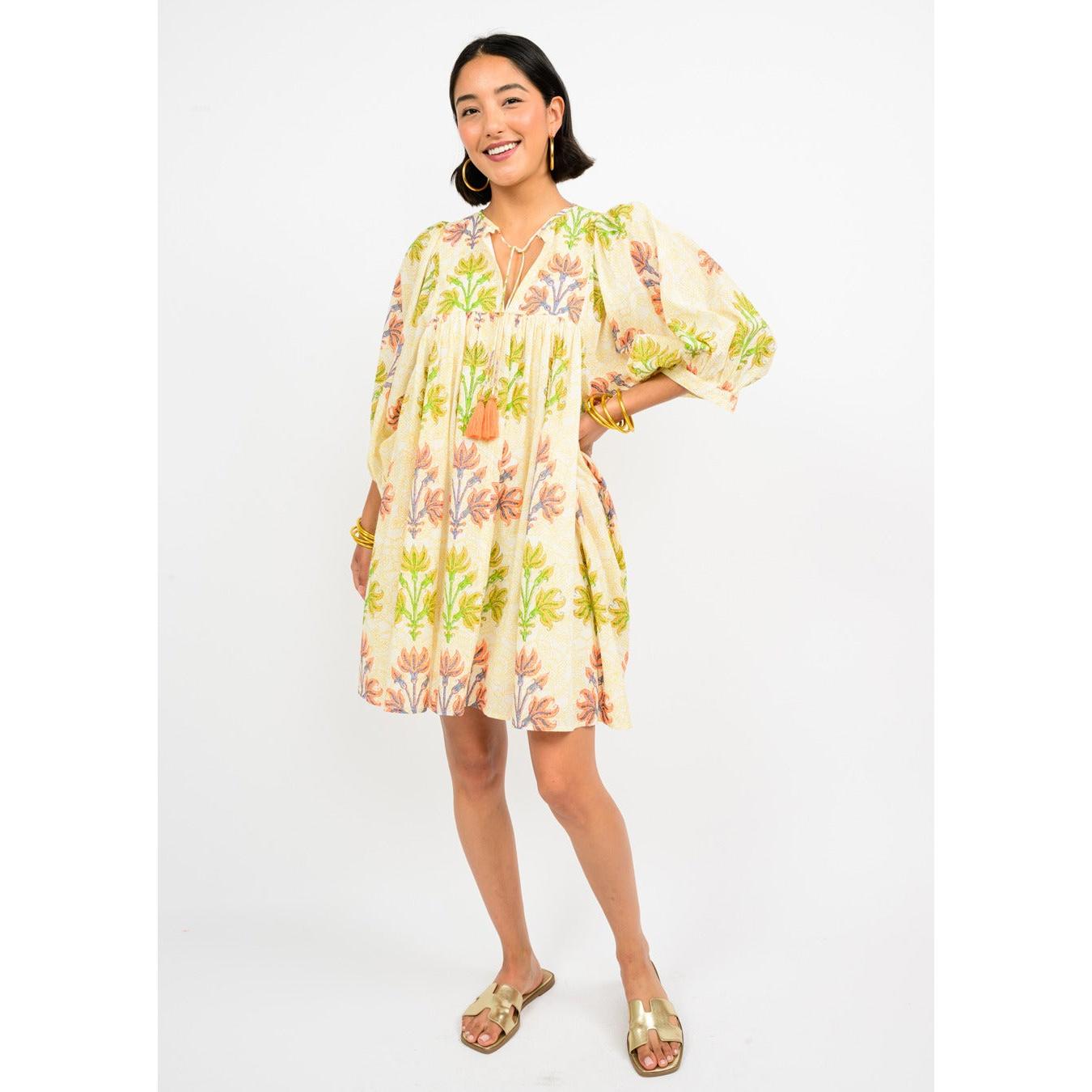 Breezy Block Print Dress