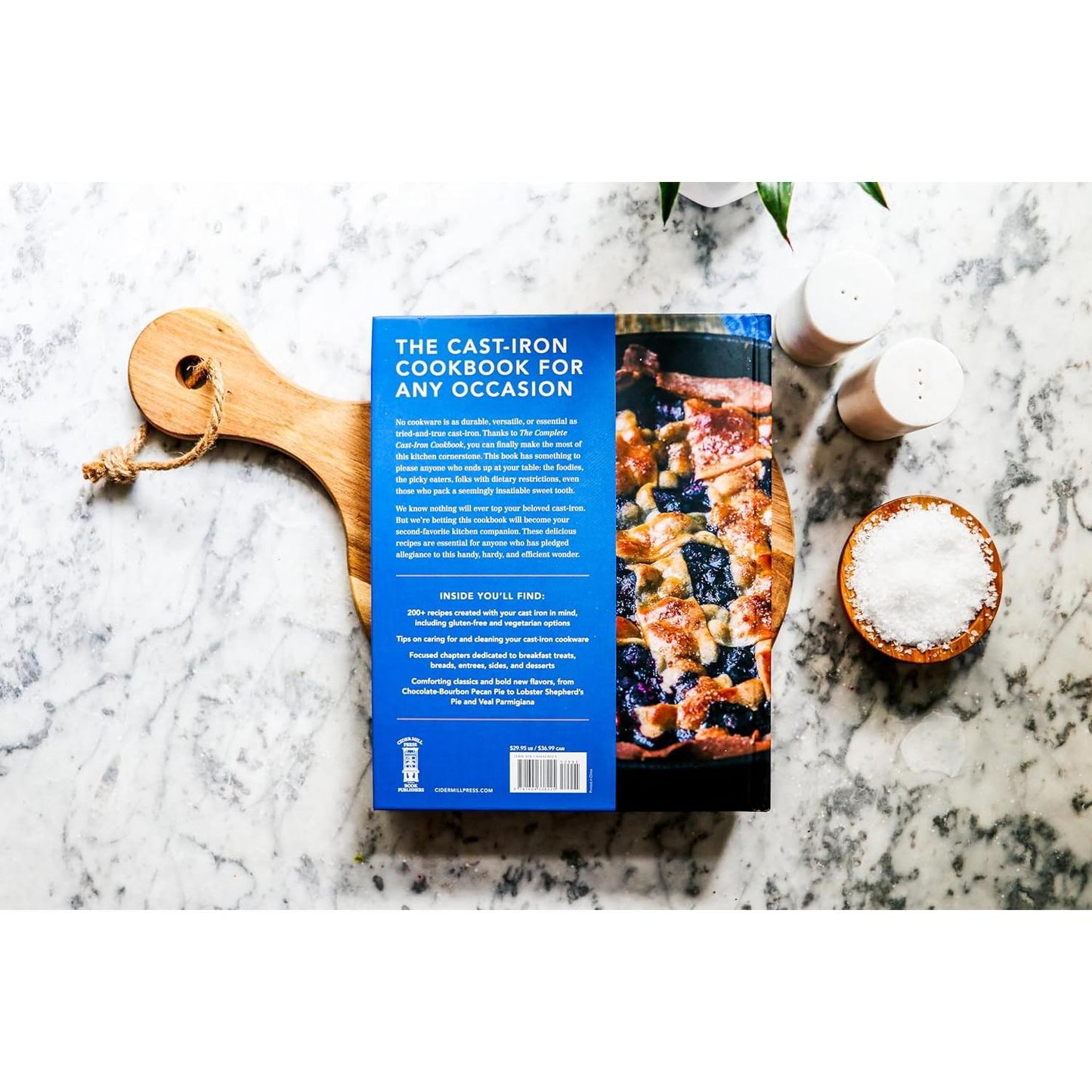 The Complete Cast Iron Cookbook: A Tantalizing Collection of Over 240 Recipes for Your Cast-Iron Cookware