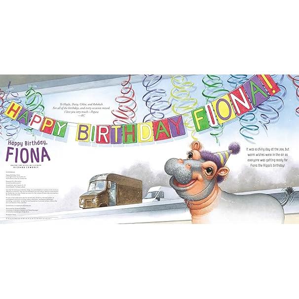Happy Birthday, Fiona (A Fiona the Hippo Book)