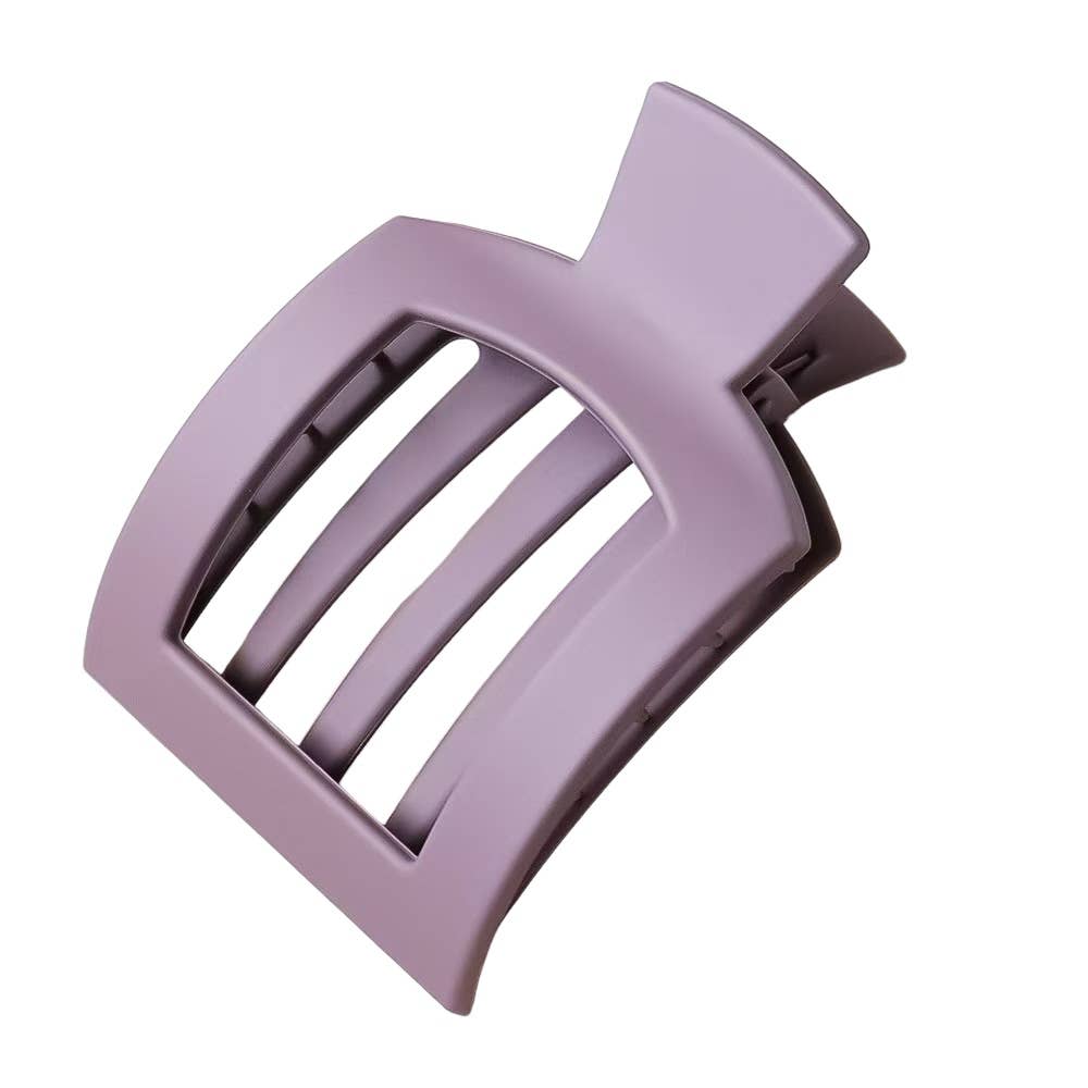 TikTok Trending Flat Large Hair Claw Clips Assorted Colors