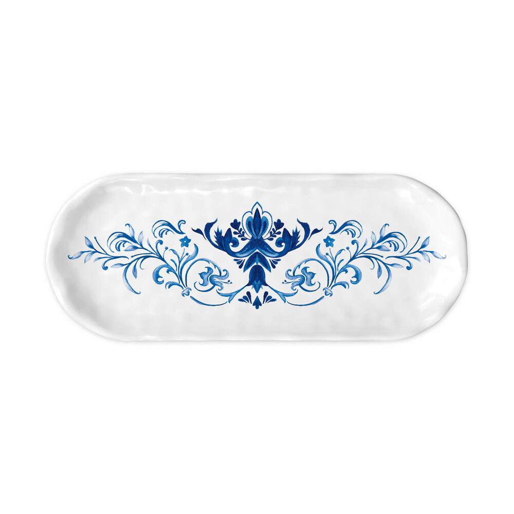 Indigo Seas Melamine Accent Tray
