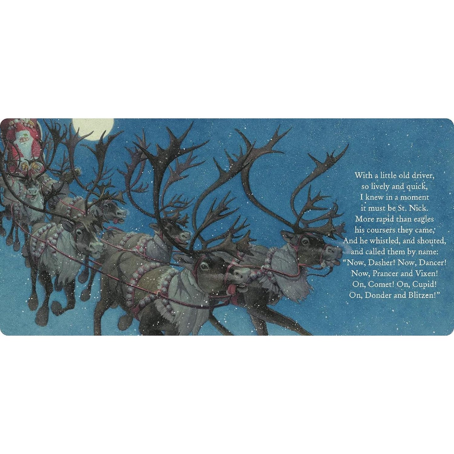 The Night Before Christmas Sleigh Bell Gift Set: The Classic Edition Board Book with a Keepsake Sleigh Bell