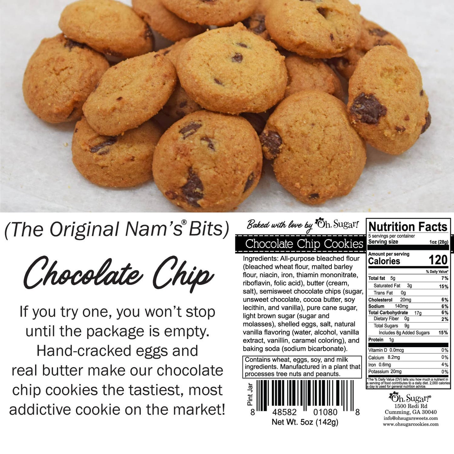 Chocolate Chip Cookies - Fall Assortment #2 - Pint Jars