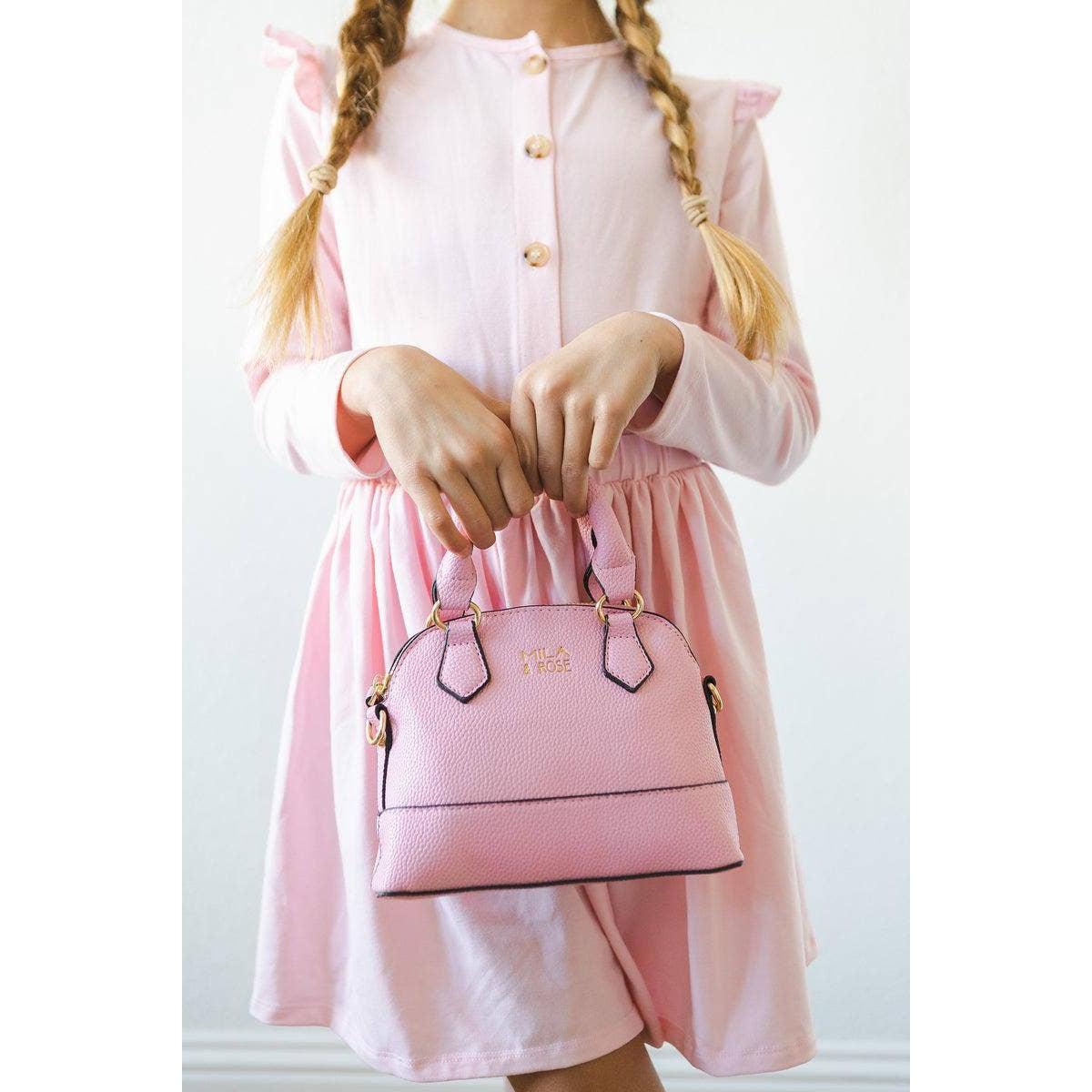 Bubblegum Pink Girl's Crossbody Purse