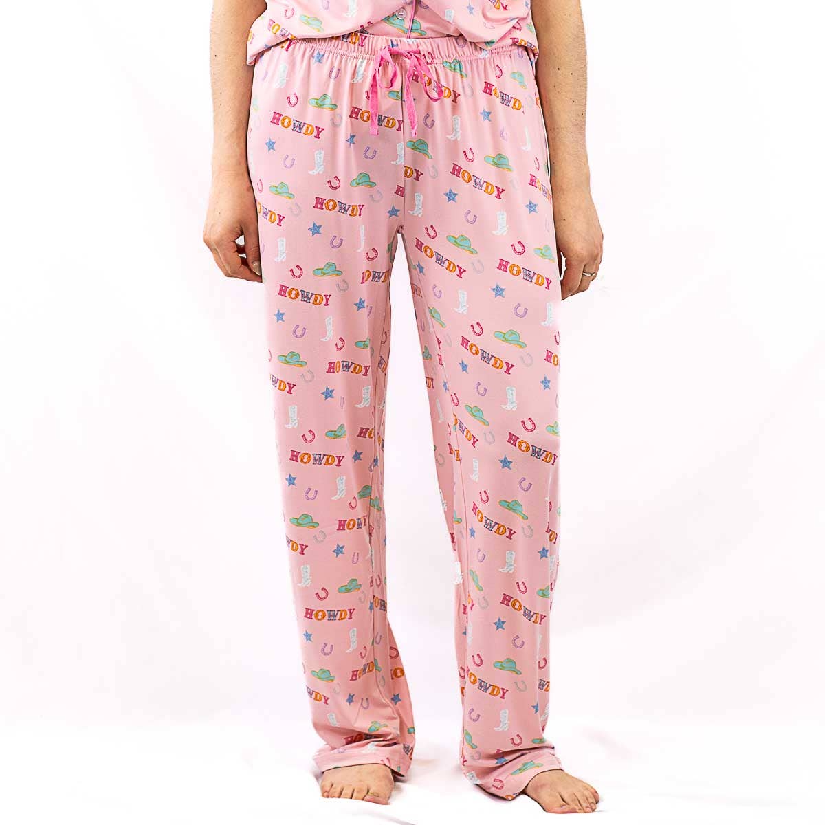Howdy Partner Sleep Pants Pink/Multi -Asst.