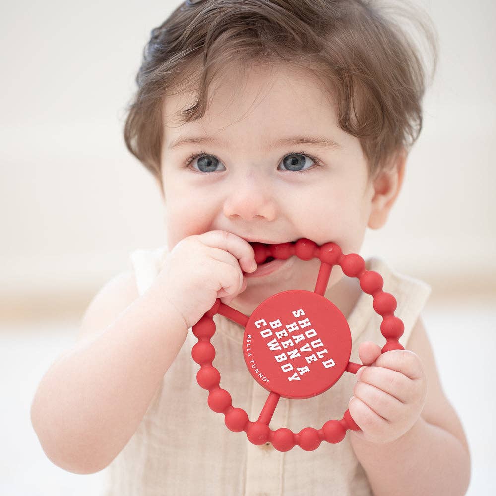 Cowboy Happy Teether