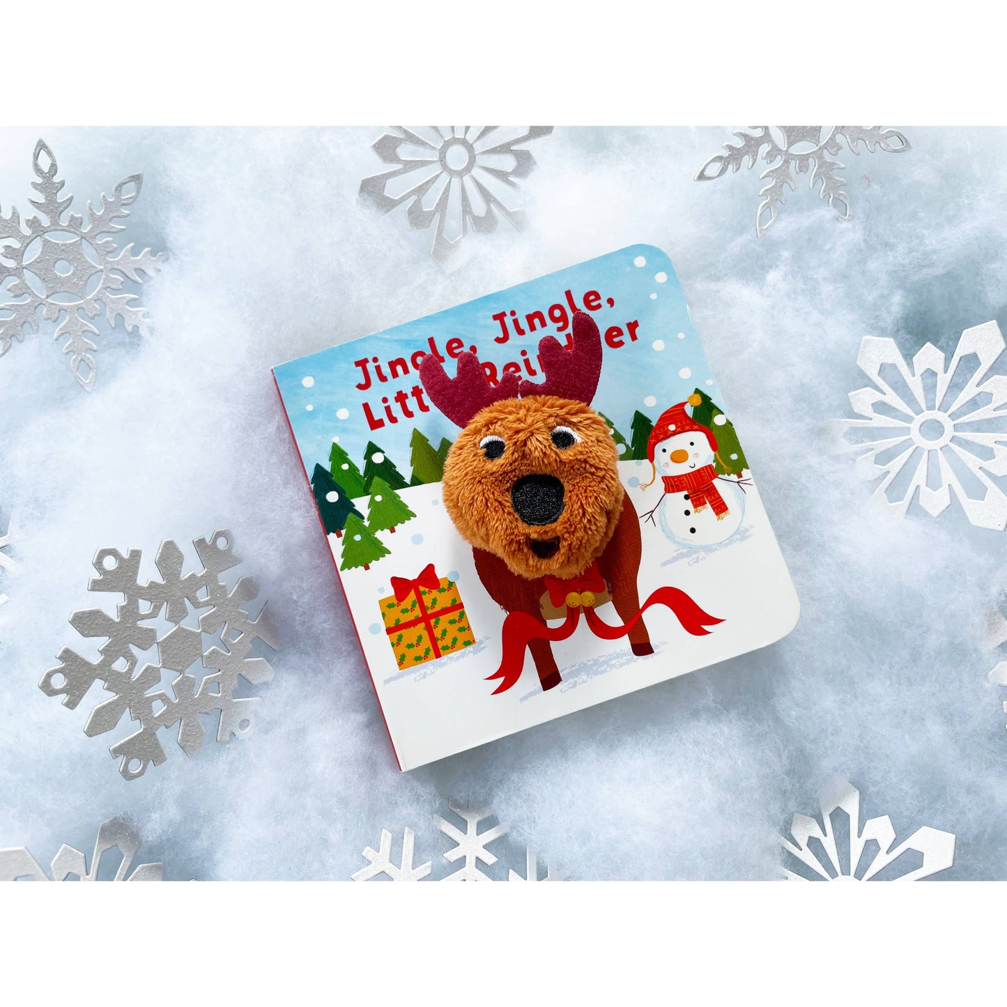 Jingle, Jingle, Little Reindeer Finger Puppet Board Book