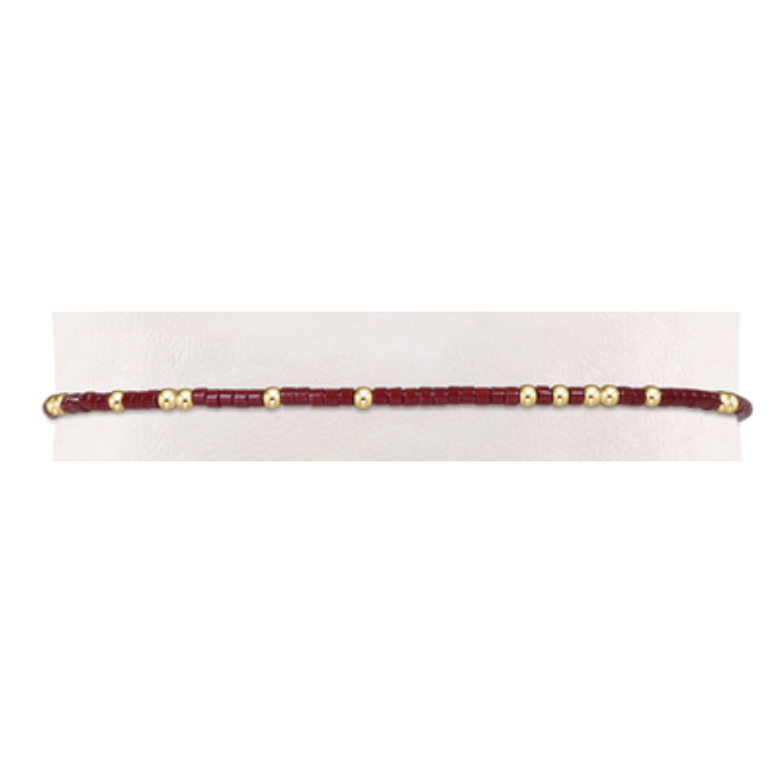 Gameday Hope Unwritten Bracelet - Wine