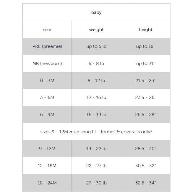 Love Lines Blue Pointelle Footie
