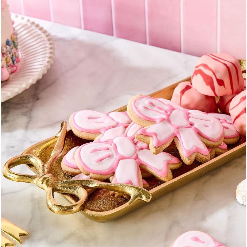 Gold Bows Serving Trays