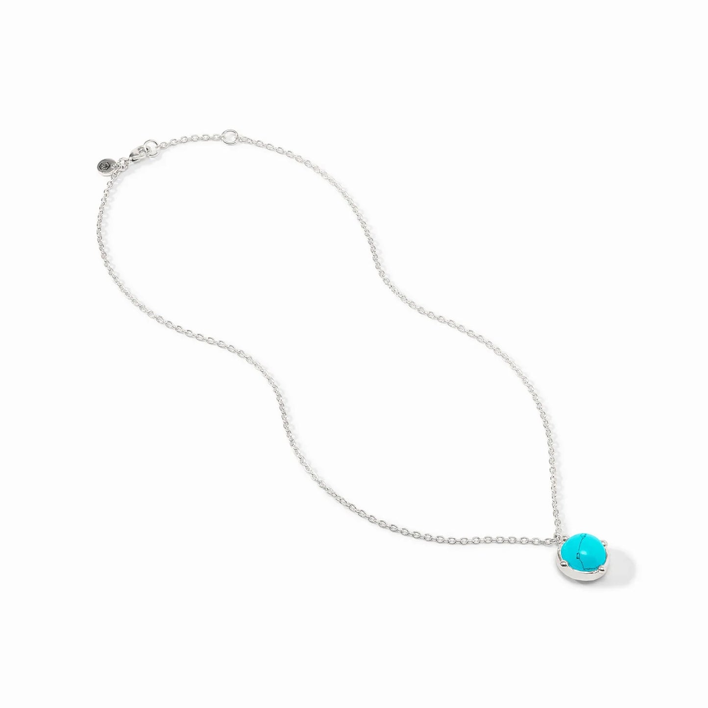 Honeybee Solitaire Silver Necklace