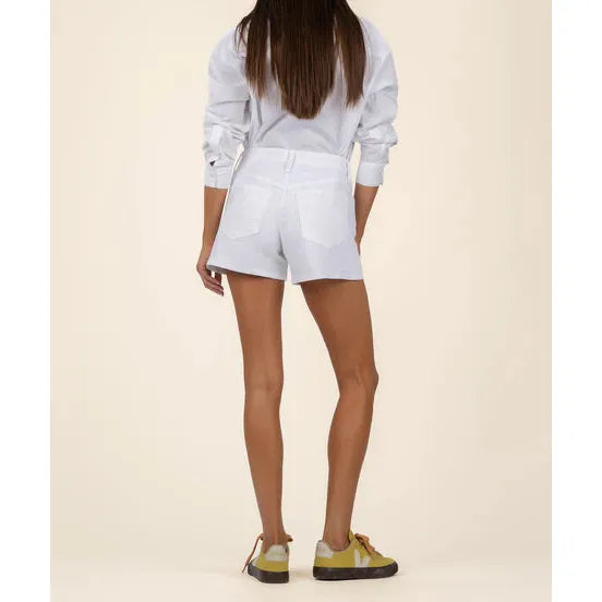 Jane High Rise Short - Optic White