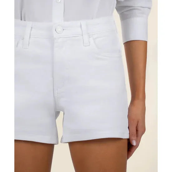 Jane High Rise Short - Optic White