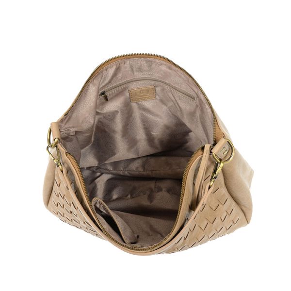 Kali Woven Slouchy Hobo