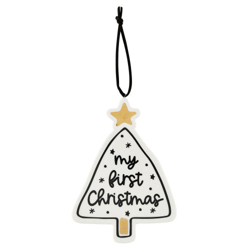 My First Christmas Tree Ornament