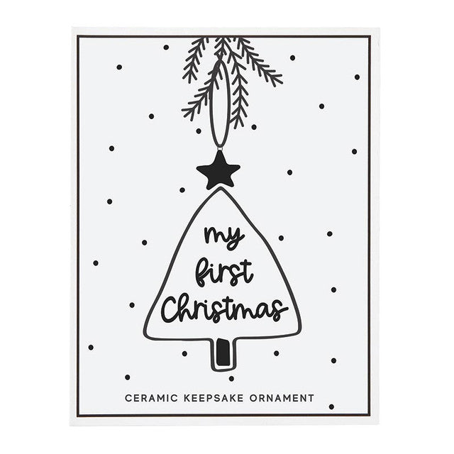 My First Christmas Tree Ornament