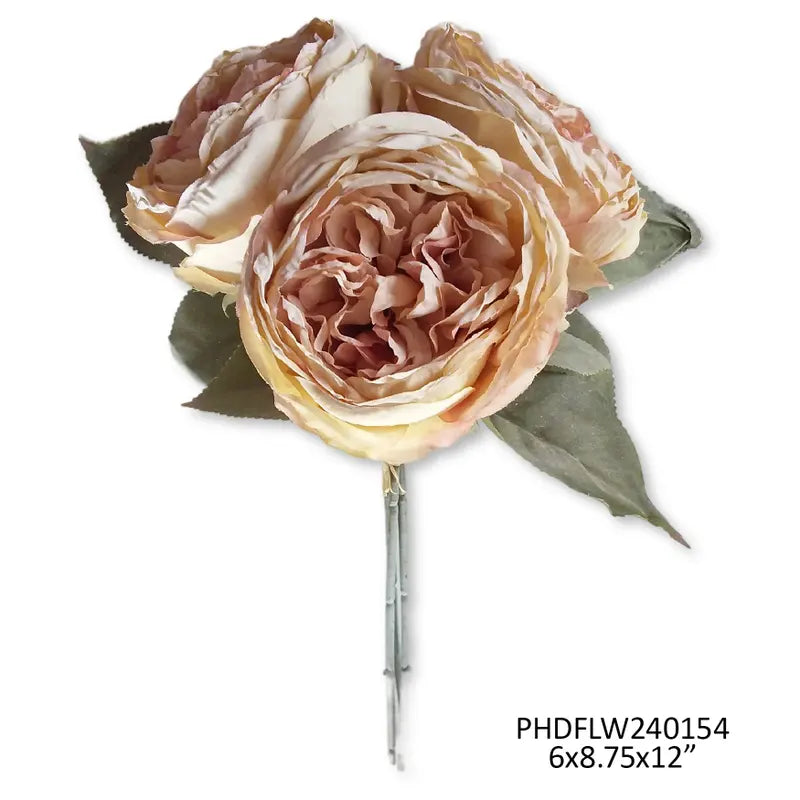 English Rose Bouquet Blush