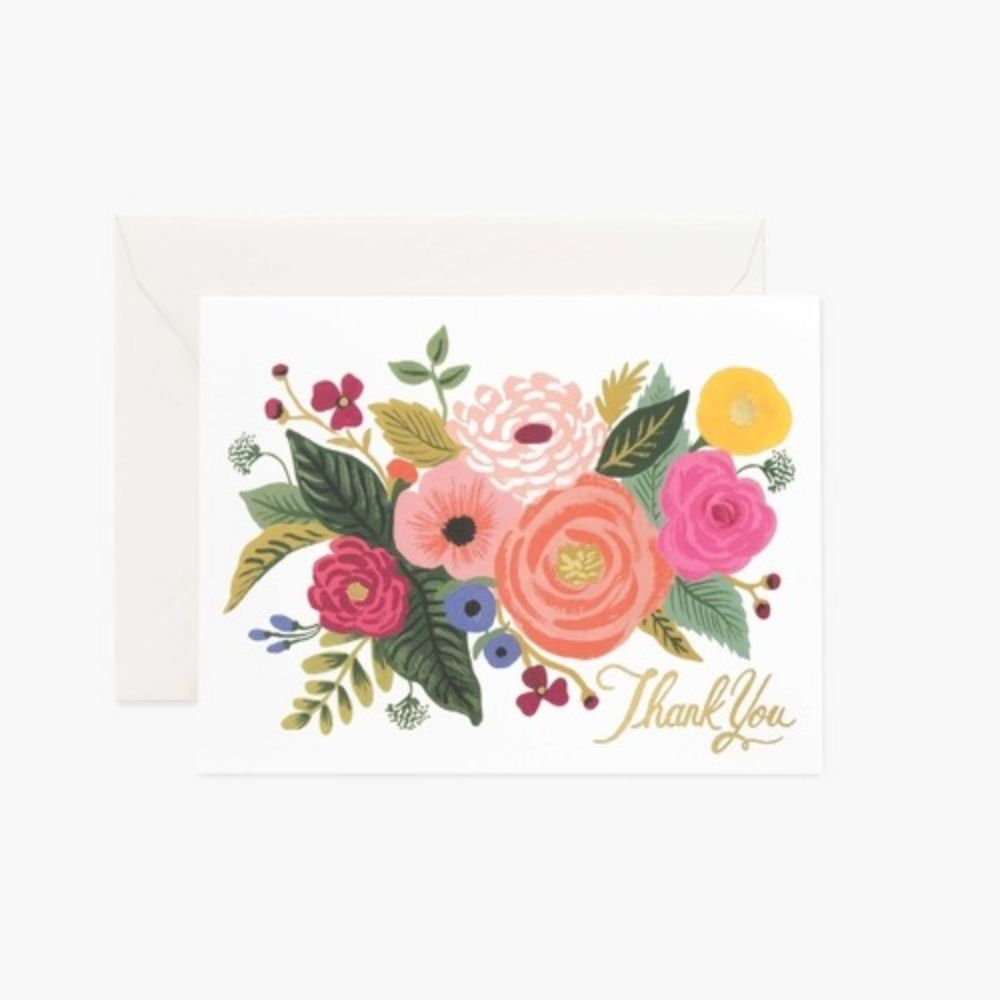 Boxed Set Thank You Rifle Paper Cards