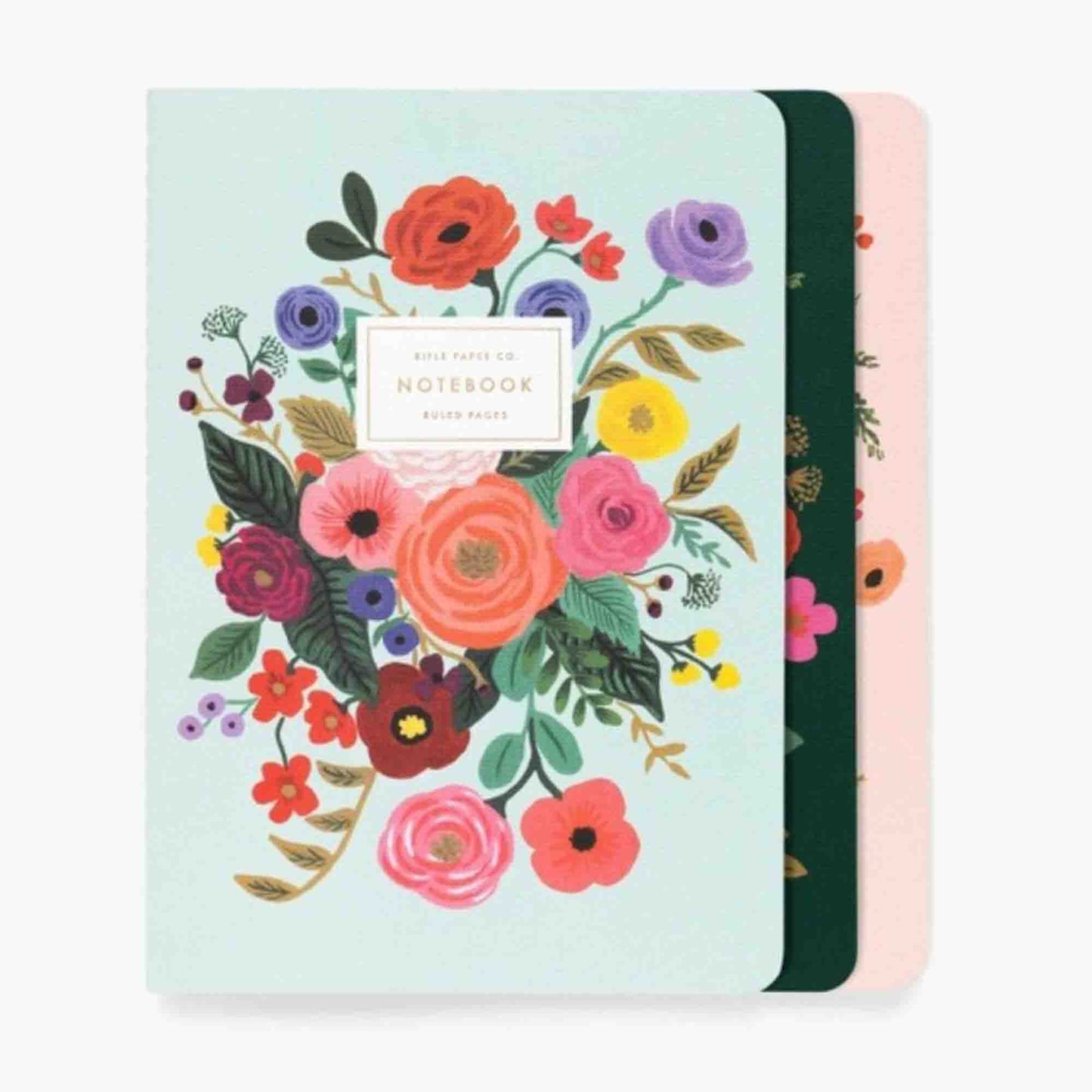 Stitched Notebook Set - Garden Party
