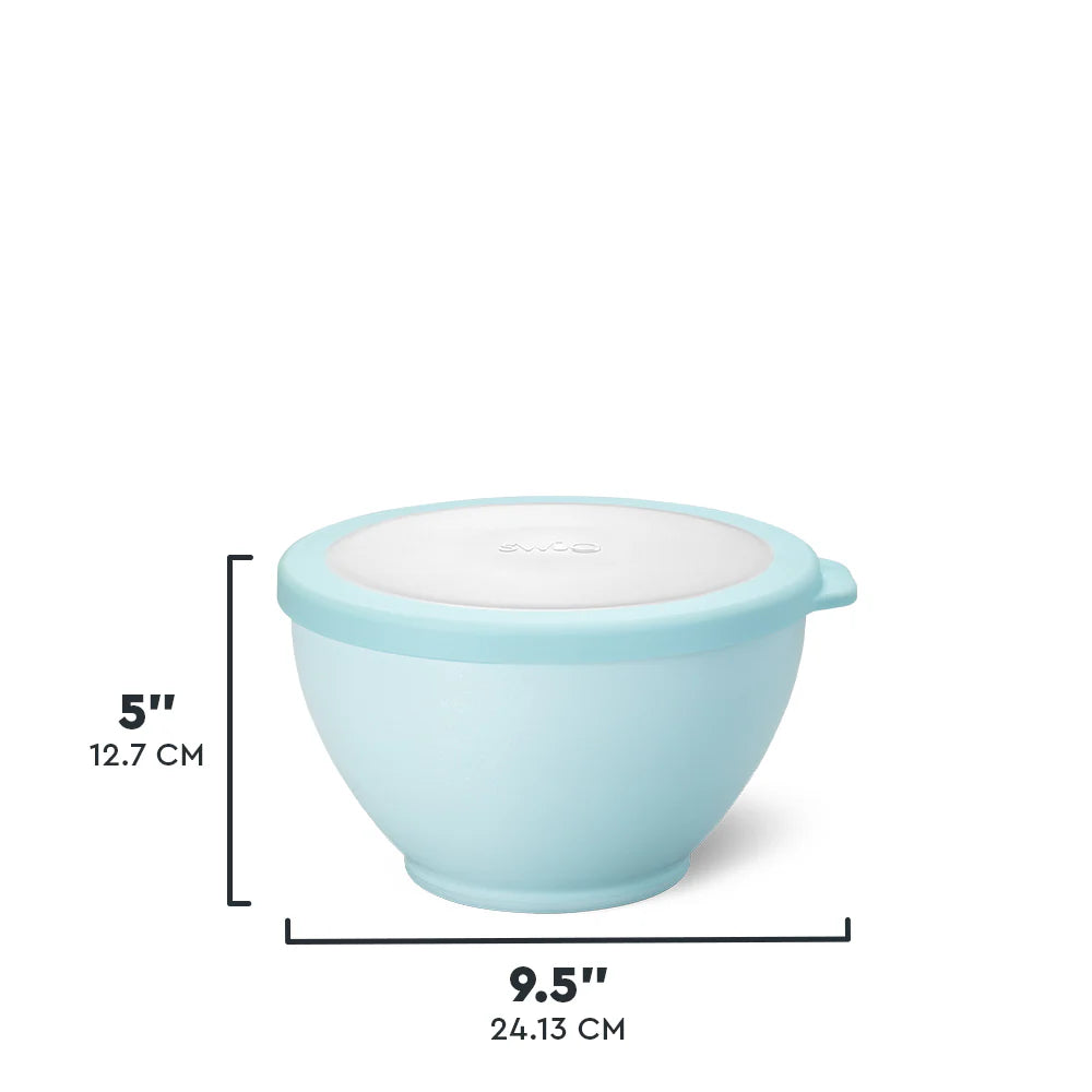 Shimmer Aquamarine Lunch Bowl Set 60oz