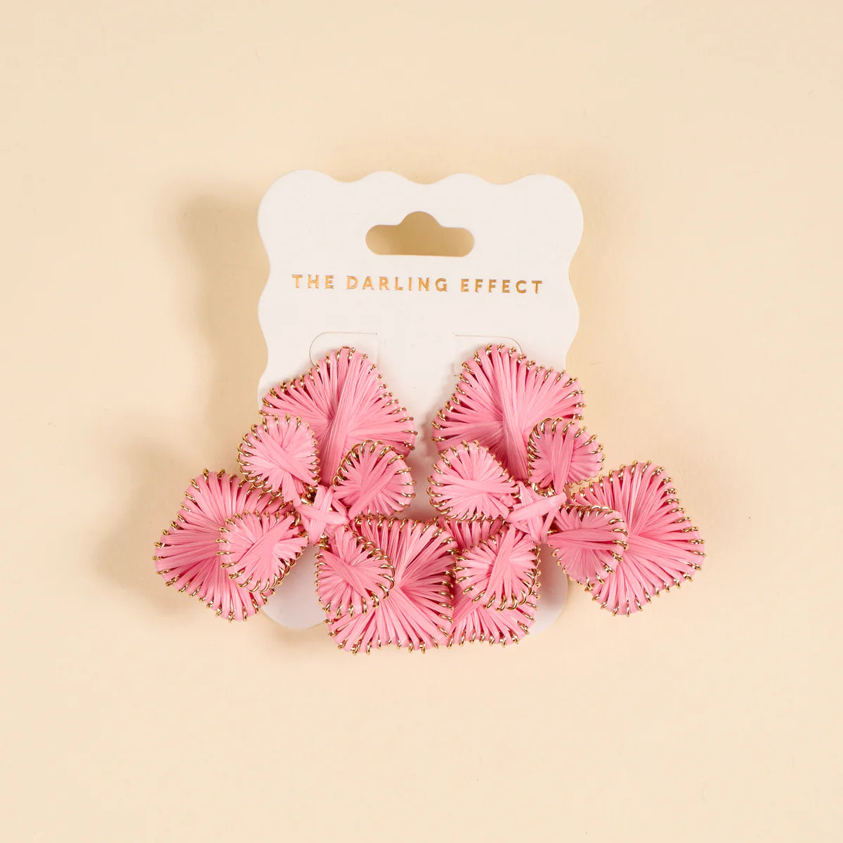 The Darling Effect Main Character Earrings - Pink