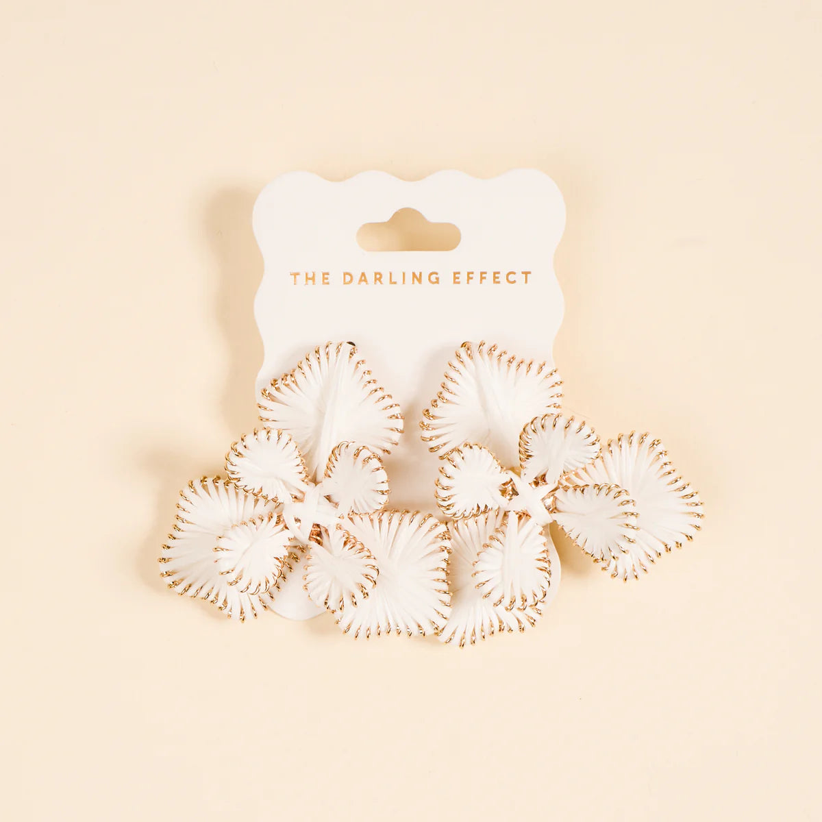 The Darling Effect Main Character Earrings - White