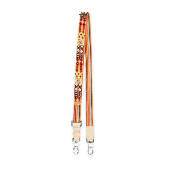 Sunrise 1" Orange Crossbody Strap - Webbing