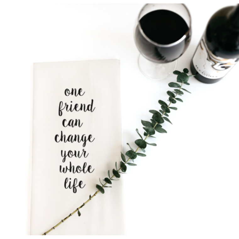 Wildwood Friend Tea Towel