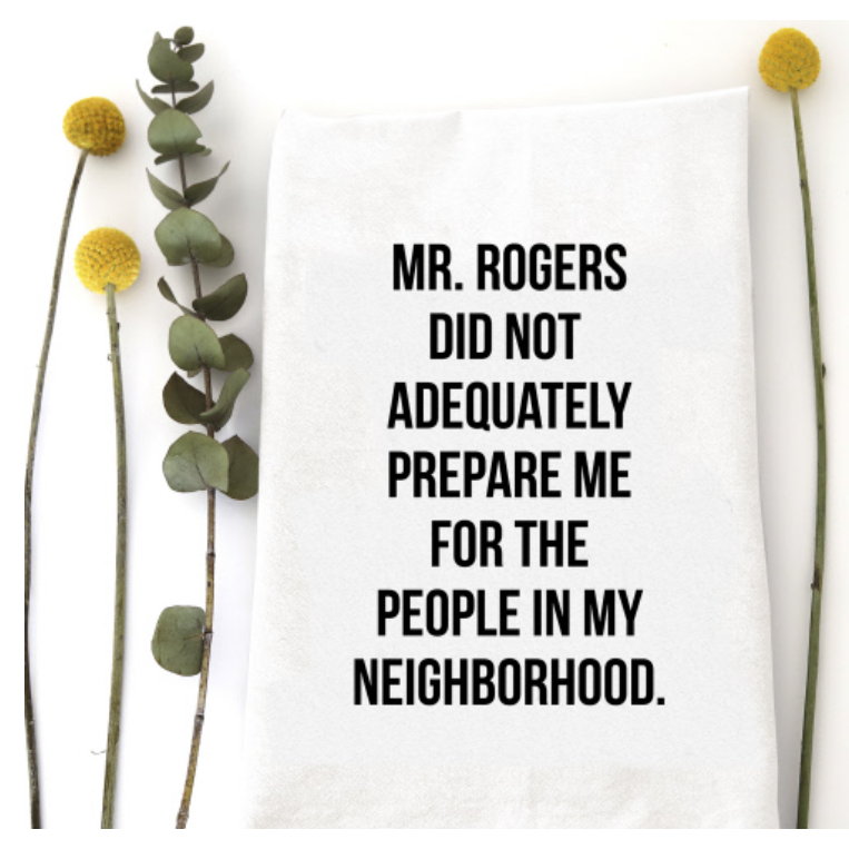 Wildwood Mr. Rogers Tea Towel