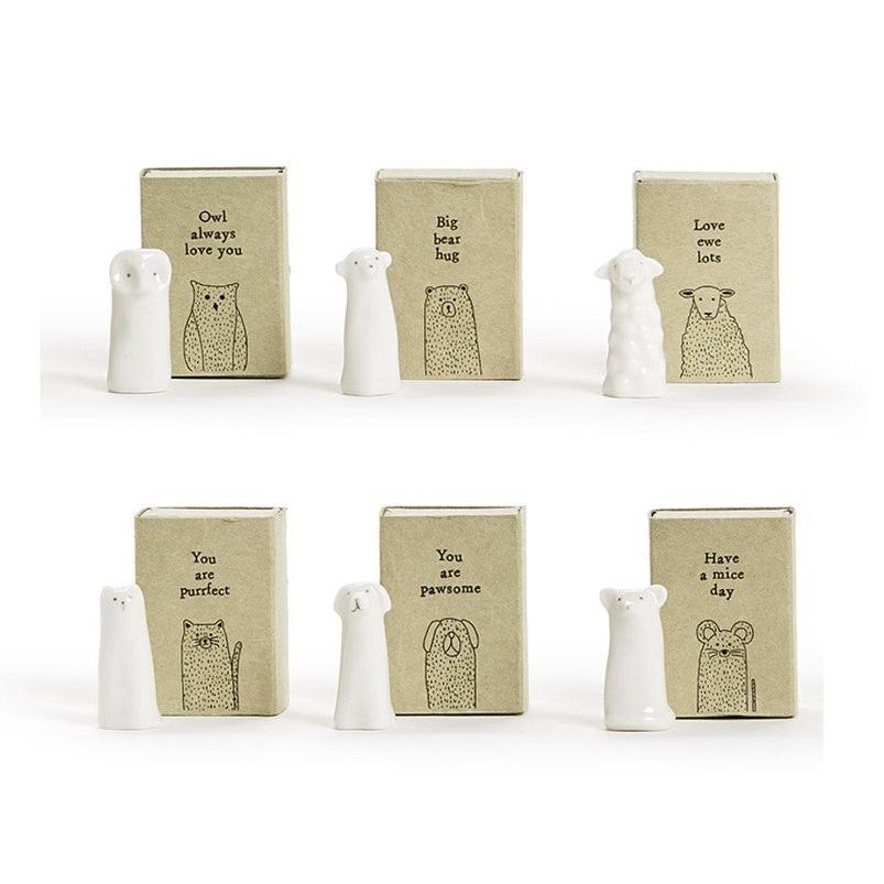 Tall Matchbox Animal in Gift Box