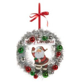 8" VINTAGE POST CARD ORNAMENT